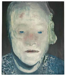 Marlene Dumas, The White Disease, 1985, oil on canvas,
