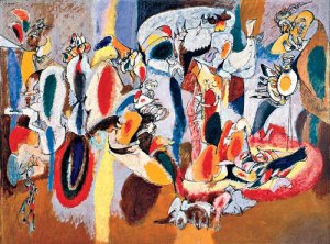 The Liver is the Cock's Comb- Arshile Gorky