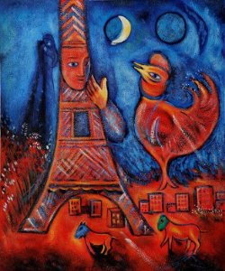 Bonjour Paris- Marc Chagall
